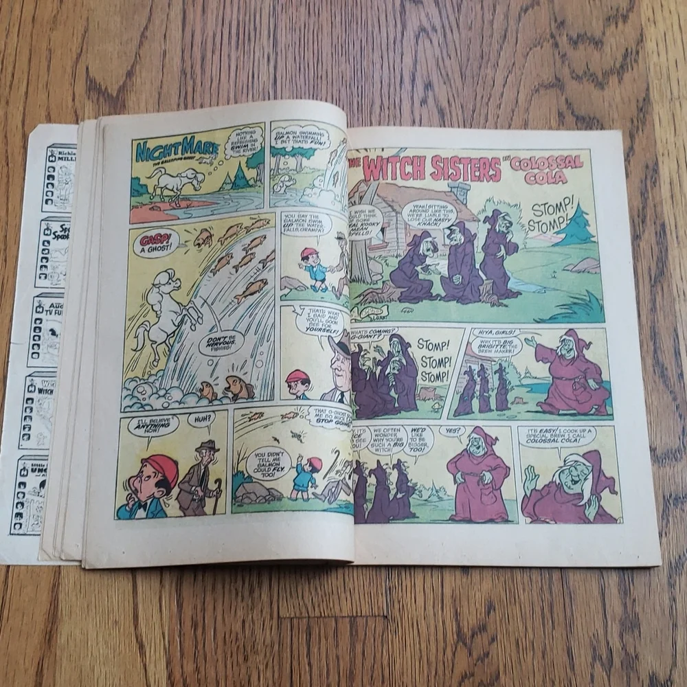 Vintage 60s Wendy Witch World Vol. 1 No. 6 Harvey Comics Comic Book - Picture 7 of 16